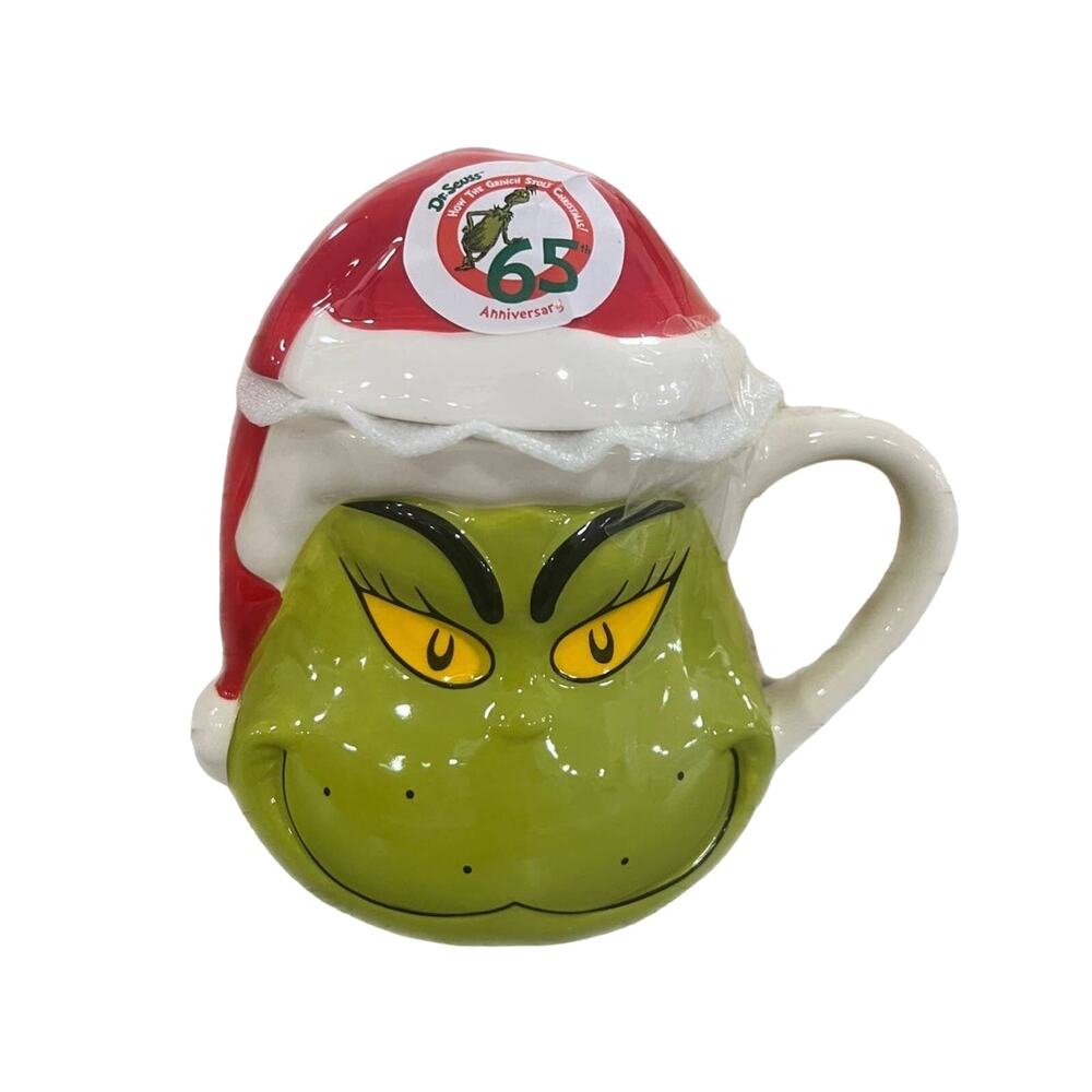 Holiday Grinch Mug 65th anniversary Grinch Mug